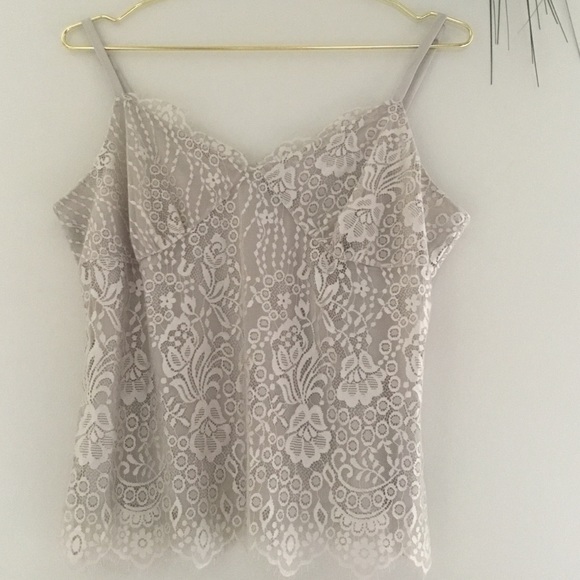 🤍Moda Internacional Lace Adjustable Straps Top - Picture 3 of 12